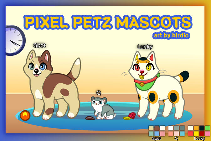 Reference sheet for Pixel Petz