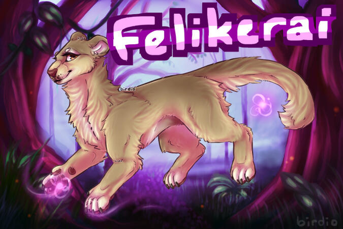 A closed species the artist made on chickensmoothie.com